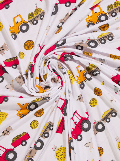 Happy Tractors Swaddle - TULLABEE