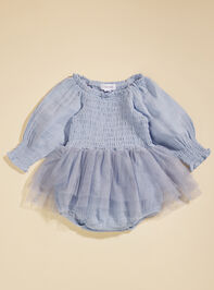 Tyla Smocked Tutu Bubble - TULLABEE