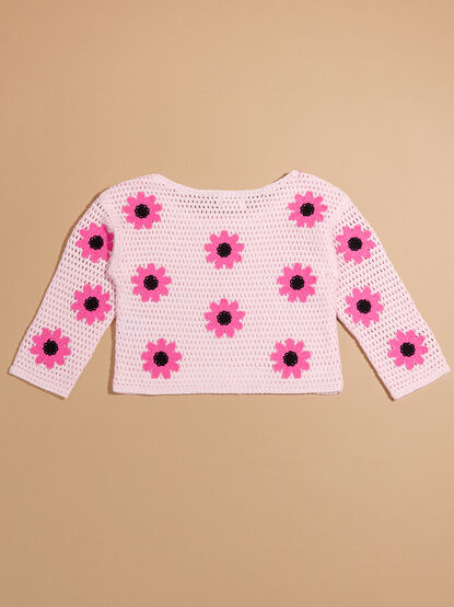 Poppy Toddler Cropped Pullover - TULLABEE