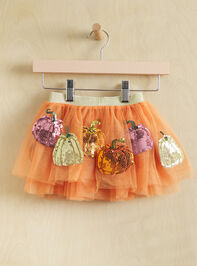 Pumpkin Patch Tutu by MudPie Detail 3 - TULLABEE