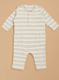 Blake Striped Romper - TULLABEE