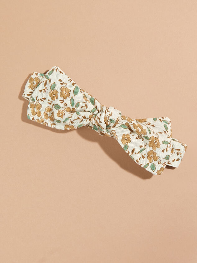 Lillie Floral Bow Headband - TULLABEE