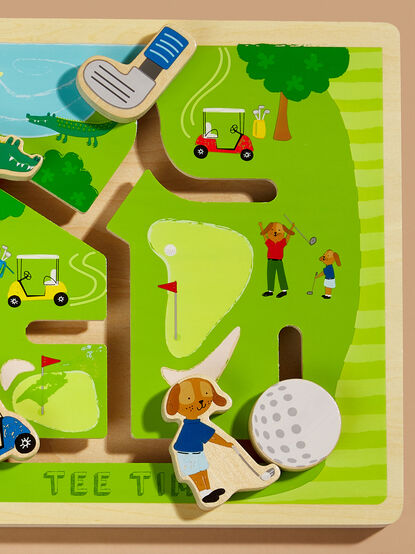 Tee Time Golf Maze by MudPie - TULLABEE