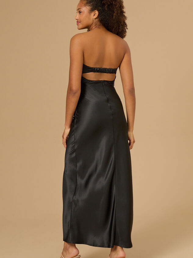 Paityn Strapless Maxi Detail 5 - TULLABEE