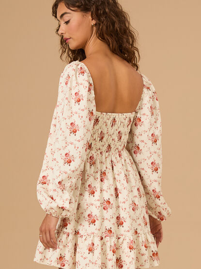 Eden Floral Mini Dress - TULLABEE