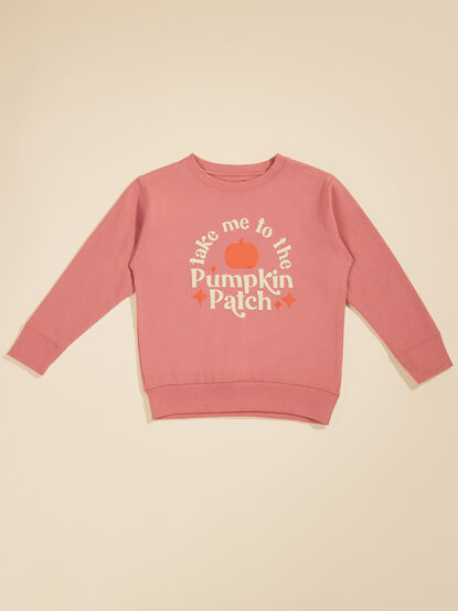 Take Me To The Pumpkin Patch Sweatshirt - TULLABEE