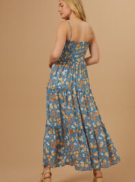 Dream Floral Maxi Dress Detail 5 - TULLABEE