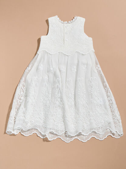 Mary Christening Dress by MudPie - TULLABEE