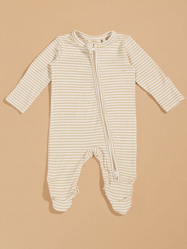 Lucas Striped Footie - TULLABEE