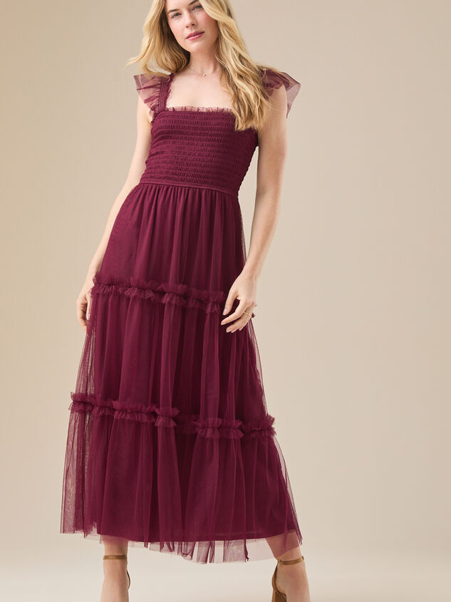 Kenna Tulle Maxi Dress - TULLABEE