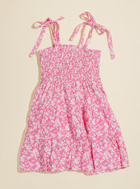 Peyton Floral Baby Dress Detail 2 - TULLABEE