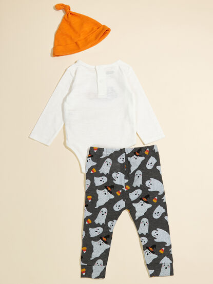 Boo Crawler Bodysuit and Pant Set - TULLABEE