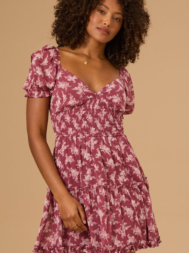 Mackenzie Floral Mini Dress - TULLABEE