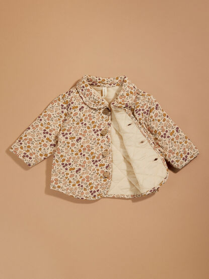 Posy Floral Button Jacket by Quincy Mae - TULLABEE