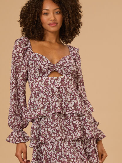 Sloane Floral Mini Dress - TULLABEE